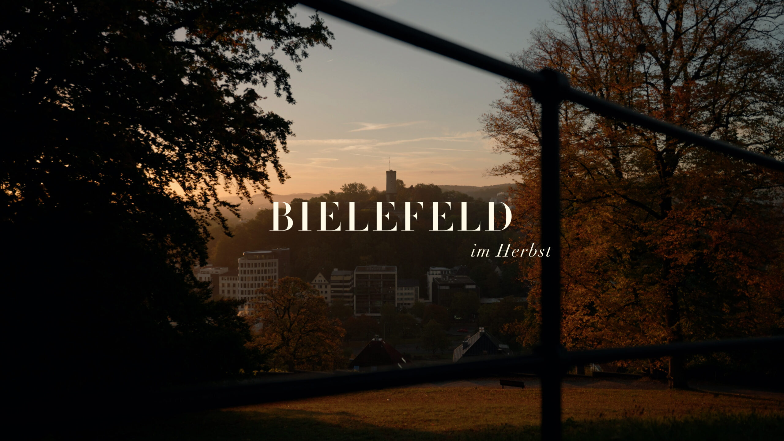 Ein Film über Bielefeld im Herbst in 4k